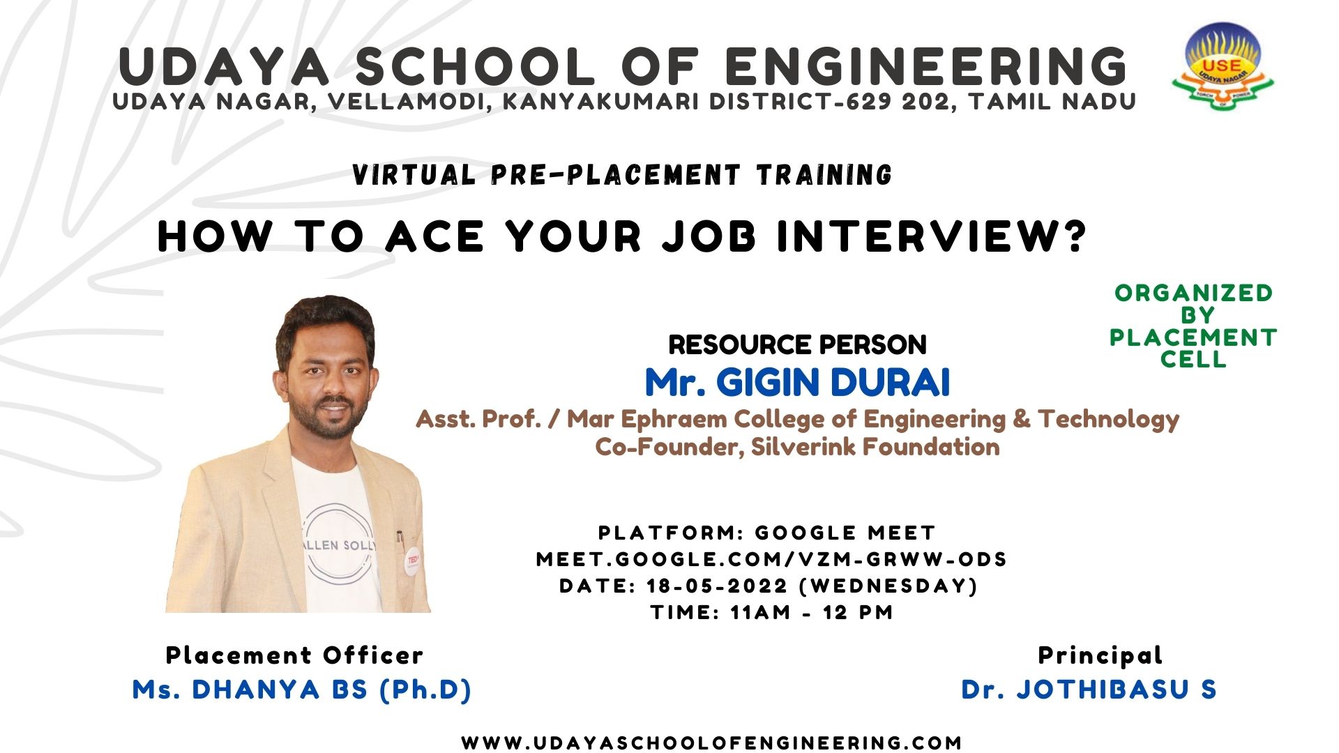 udaya school of engineering